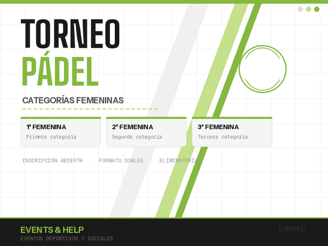 Inscripción Torneo